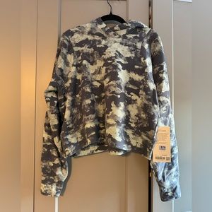 Loungeful Crop Hoodie sz 12